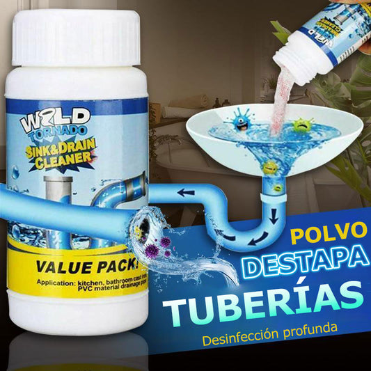POLVO PARA DESTAPAR TUBERIAS (WILD TORNADO)