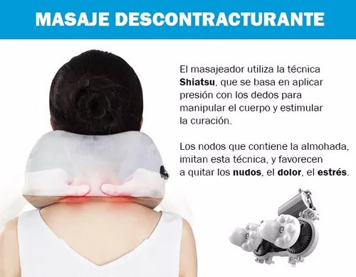 Almohada Masajeadora Inteligente