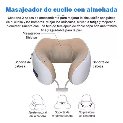 Almohada Masajeadora Inteligente